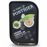 000376/ Заморожене пюре каштану з цукром 10% ( 6 х 1 кг)