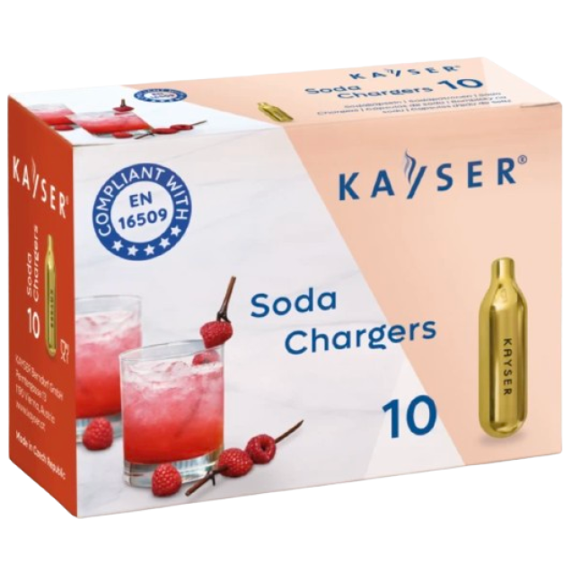 1101Kayser/ Капсулы для содовой "Kayser"10 шт. уп.(CO2)