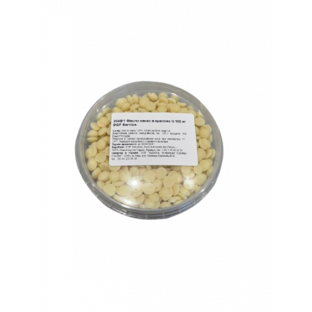 300119/1 Какао-масло в краплях, 1 кг (002048/1)